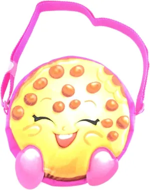 Shopkins Girls Cookies Shape Shoulder Bag/Purse - Pink NEW