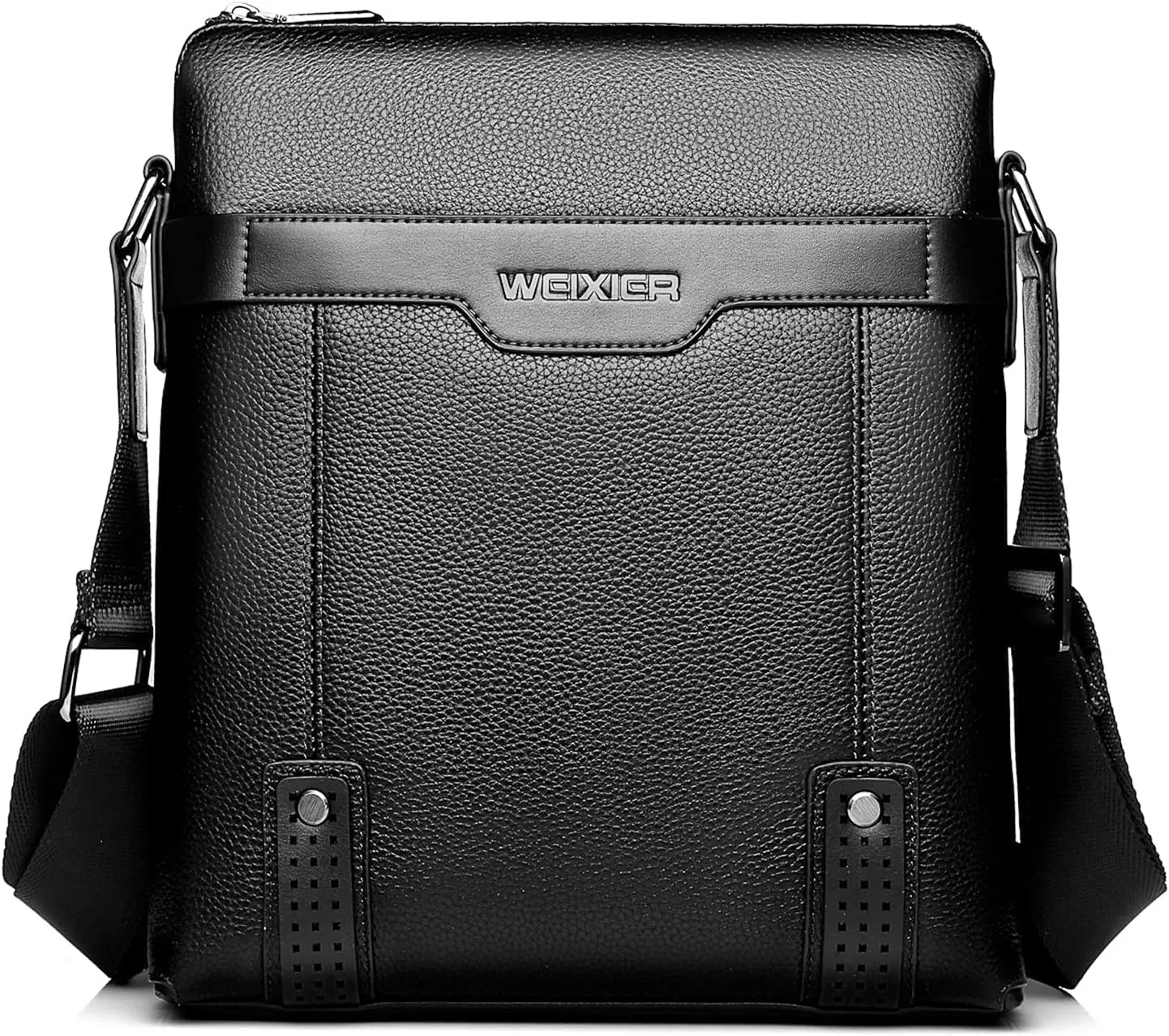 Shoulder Leather Bag Messenger Pack for Men Travel Business Work Casual Day CrossBody Handbag Bag Men's Gift