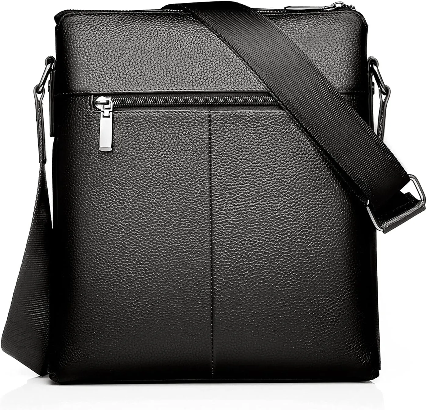 Shoulder Leather Bag Messenger Pack for Men Travel Business Work Casual Day CrossBody Handbag Bag Men's Gift