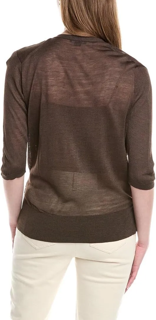 Silk Wrap Sweater