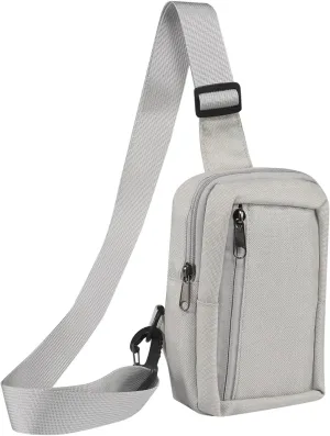 Sling Bag Crossbody, Waterproof Chest Bag for Men and Women, Crossbody Wallet Shoulder Bag for Outdoor