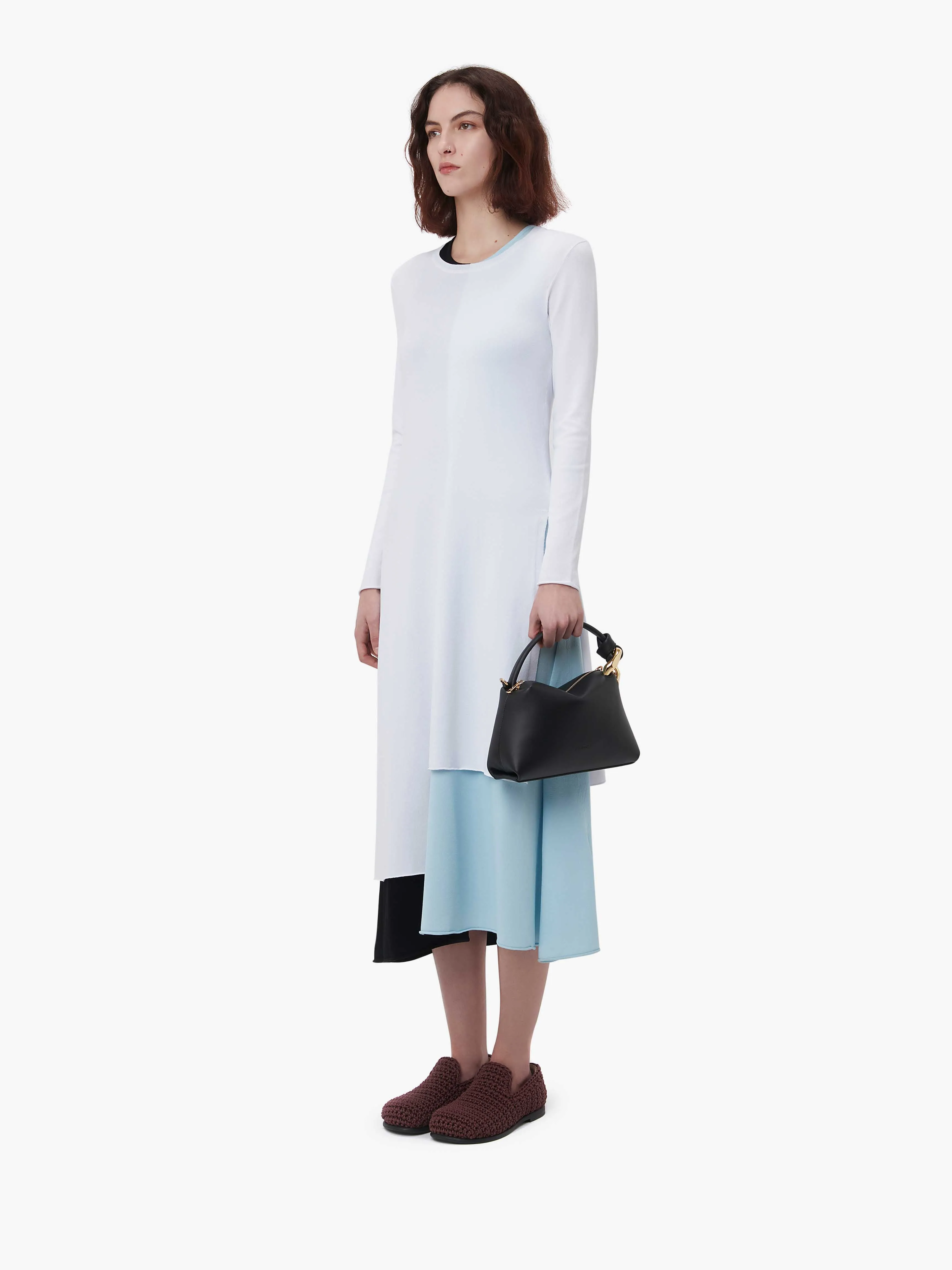 SMALL JWA CORNER BAG - LEATHER BAG