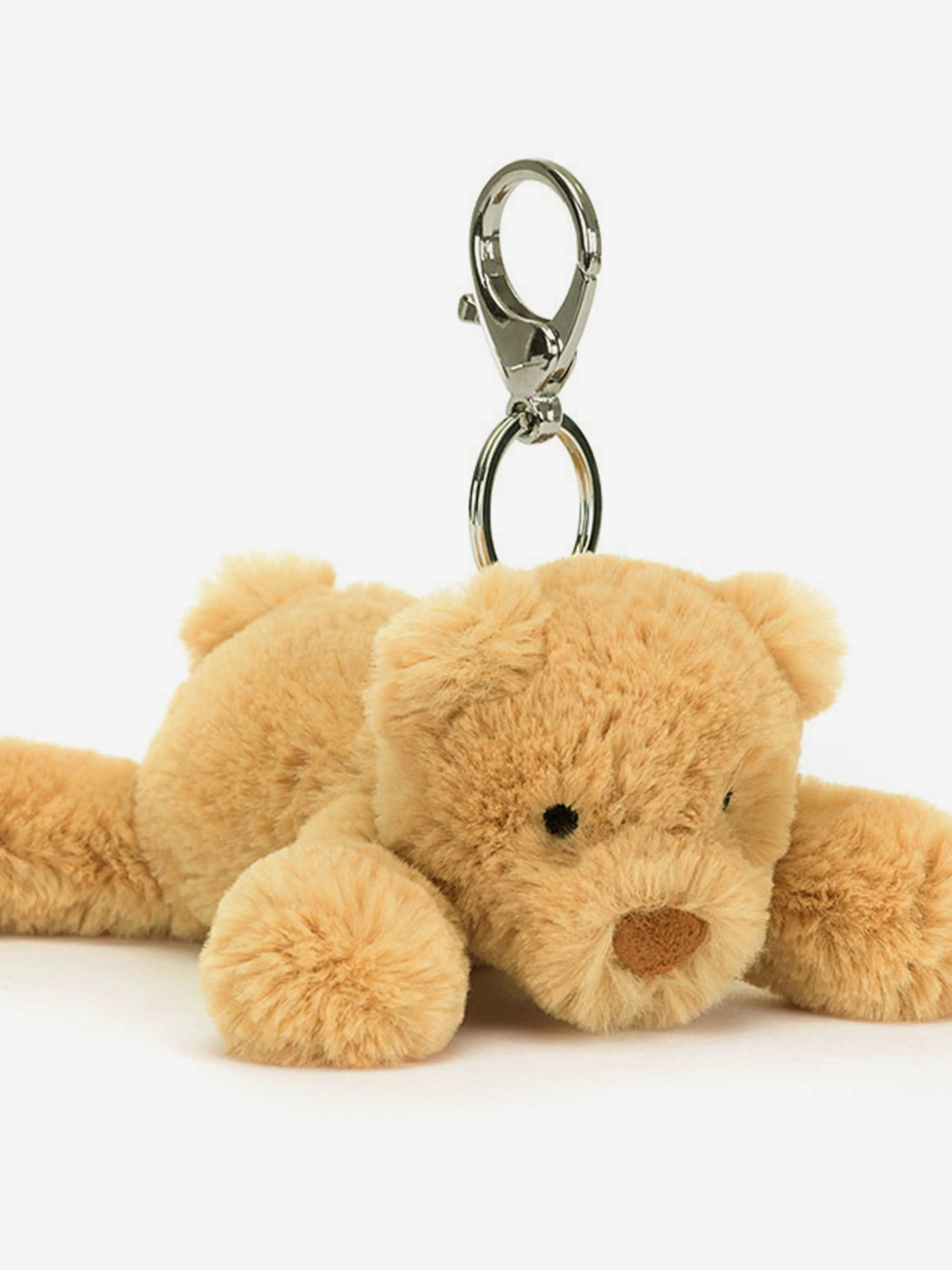 Smudge Bear Bag Charm in Beige (16cm)
