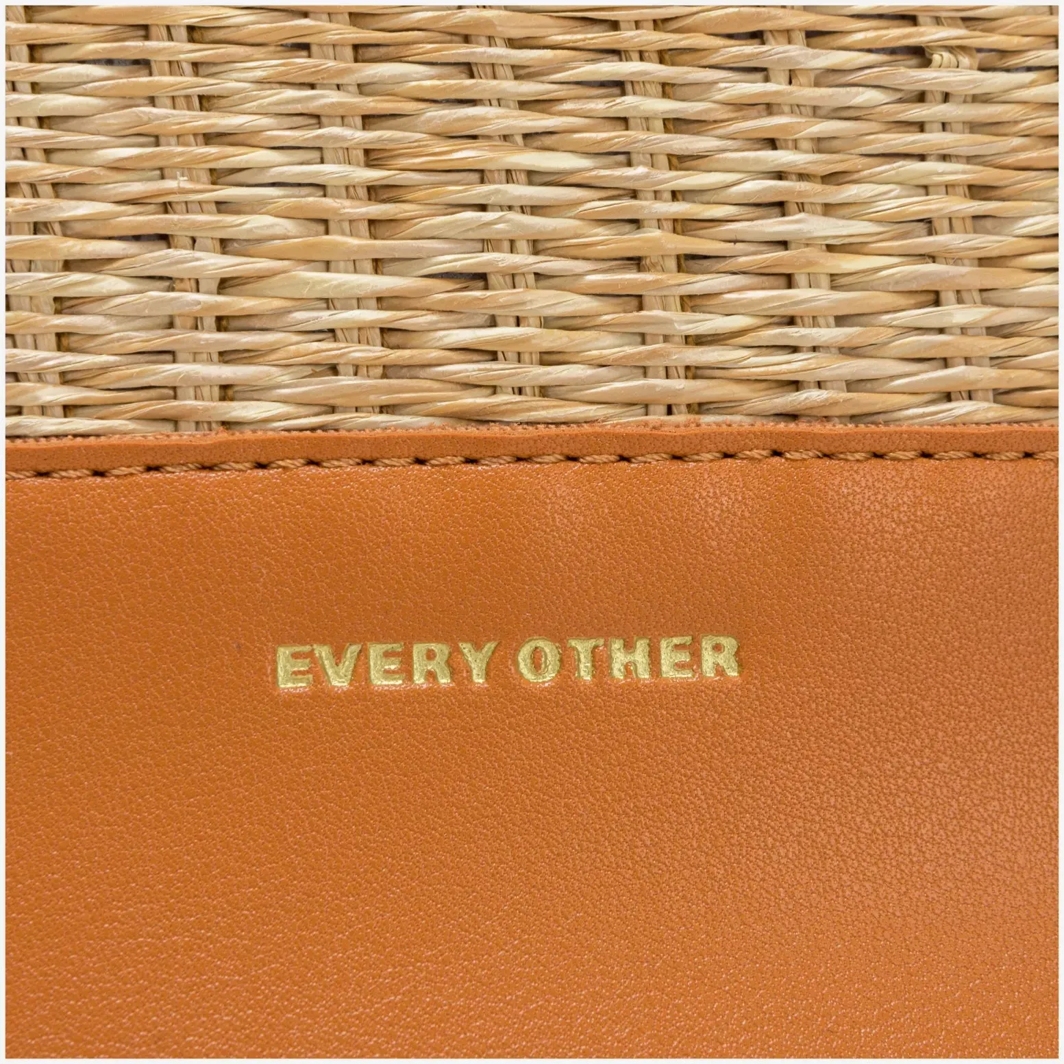 Soleil Rattan Bag - Tan
