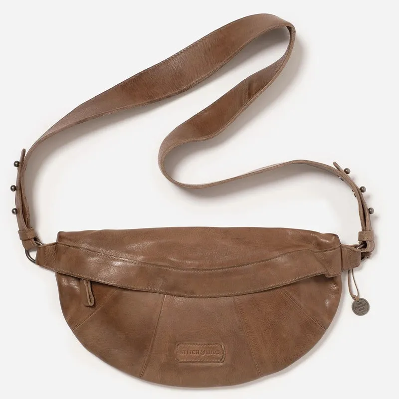Stitch & Hide - St Kilda Sling Bag - Taupe