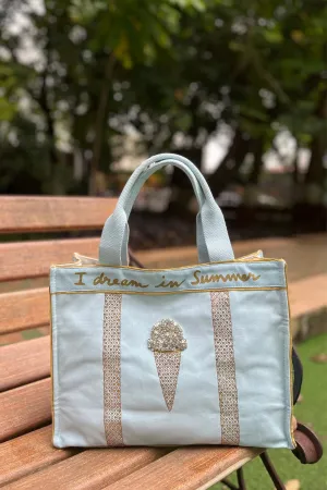 Summer Duo in Icy Blue Bag