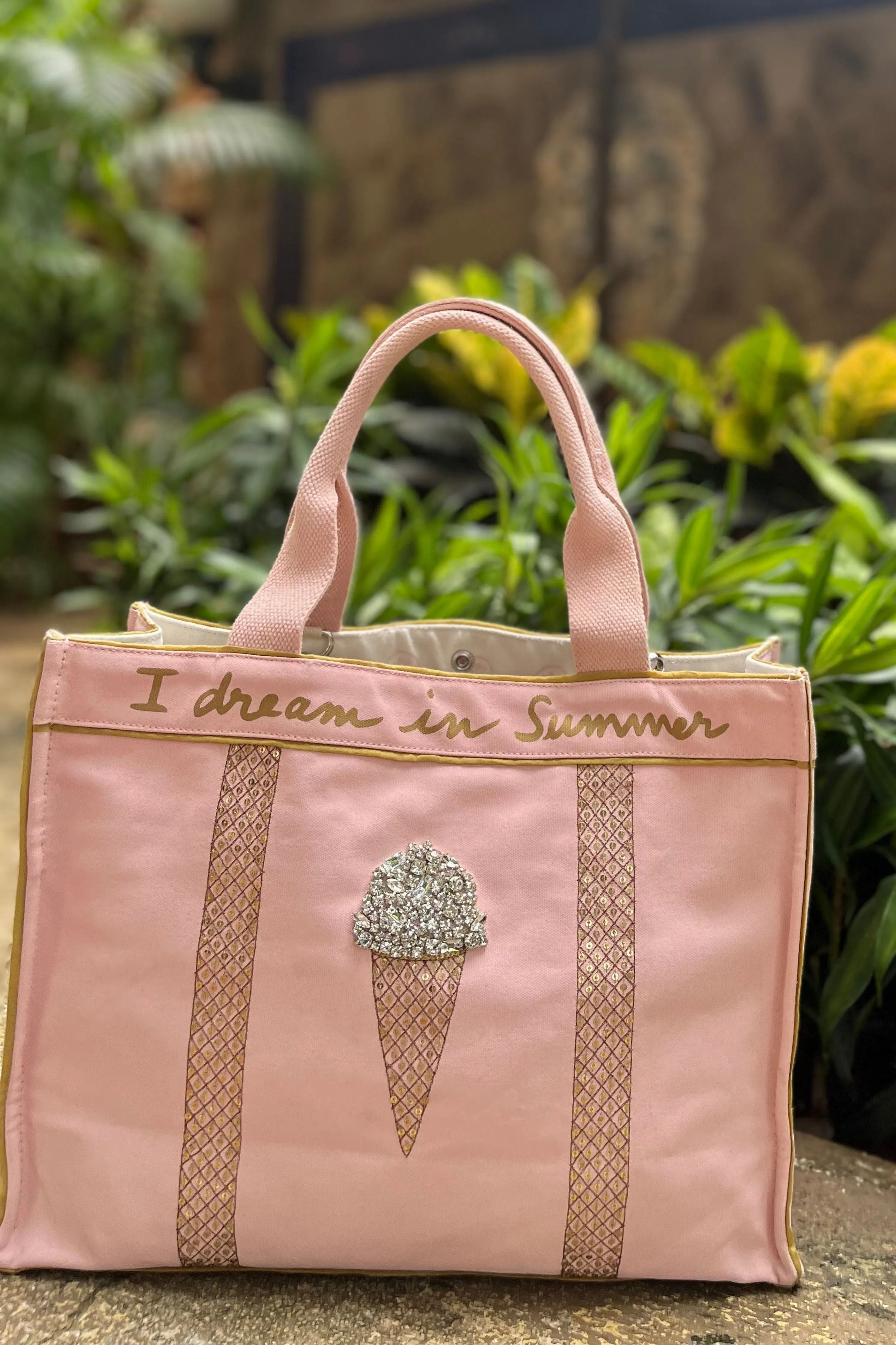 Summer Duo in Strawberry Pink Bag