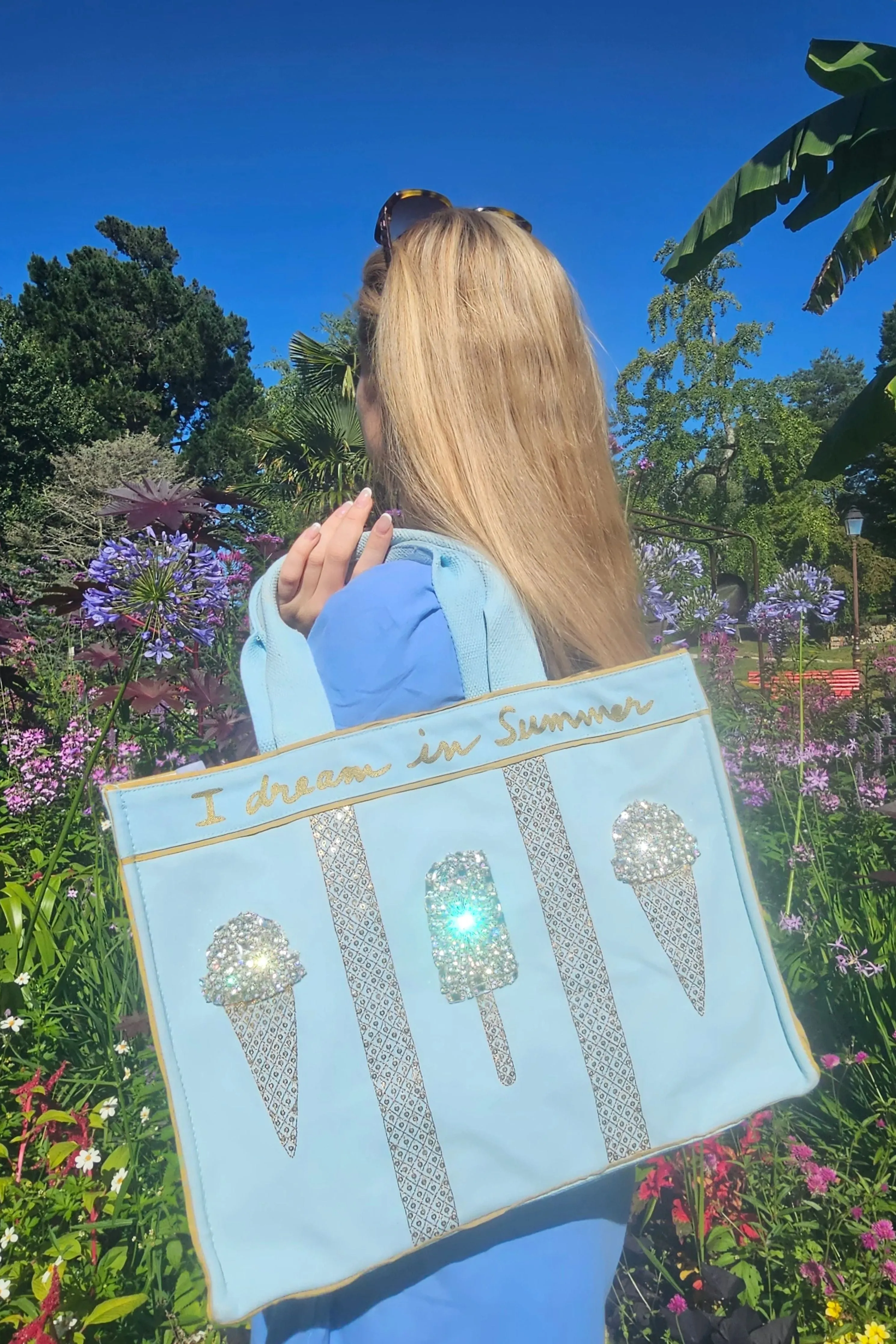 Summer Trio in Icy Blue Bag
