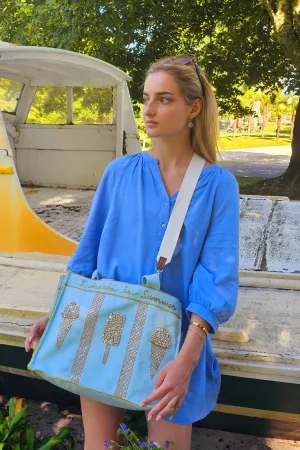 Summer Trio in Icy Blue Bag