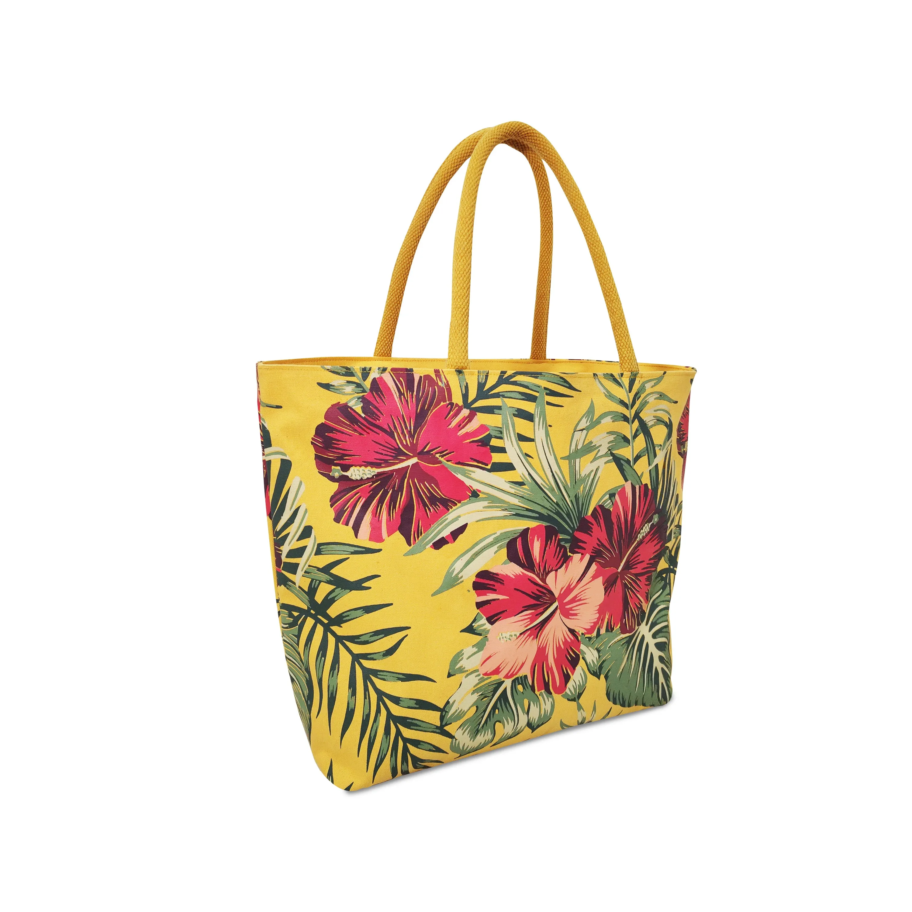SUN-KISSED BLOOMS: HIBISCUS CARRYALL