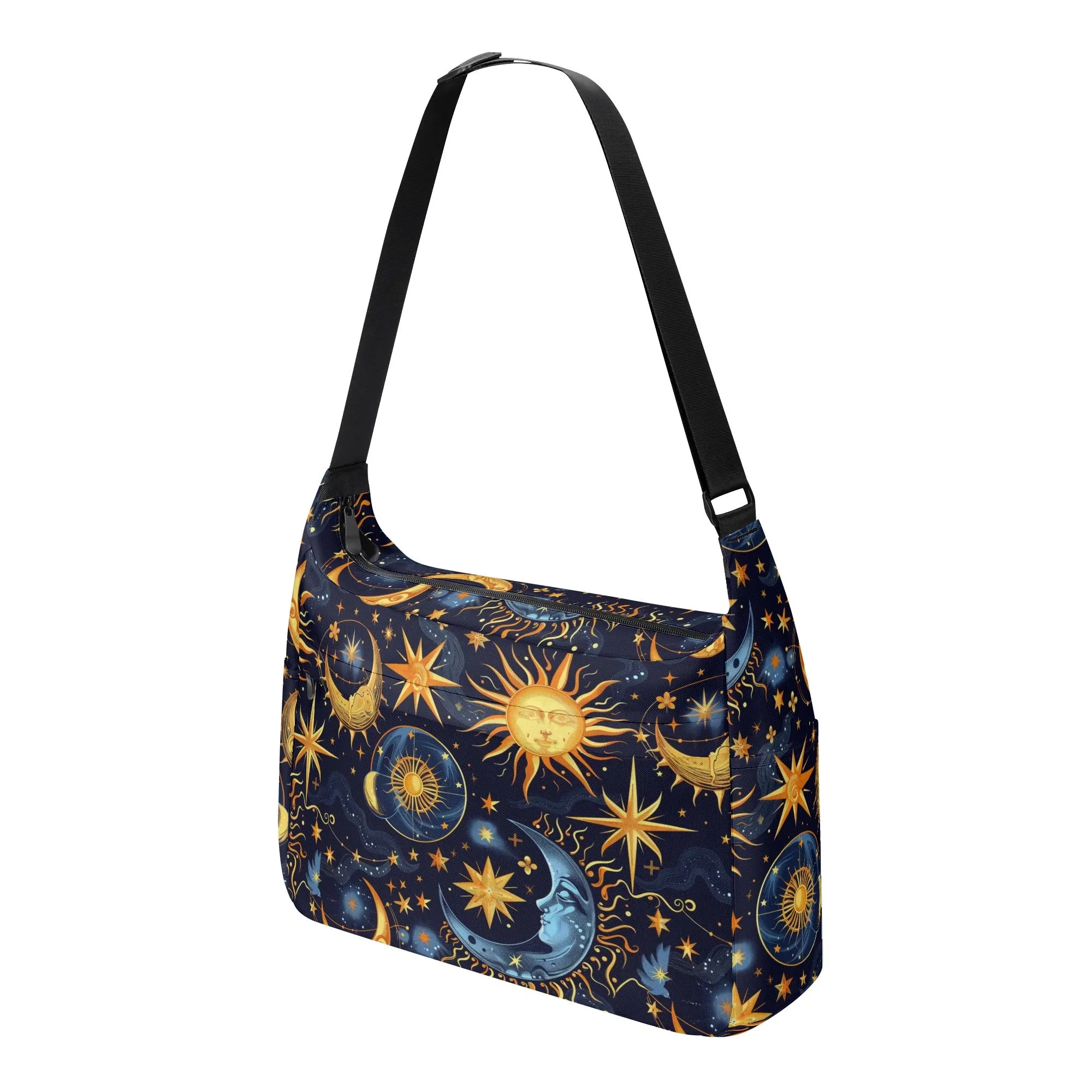 Sun Moon And Stars Messenger Bag