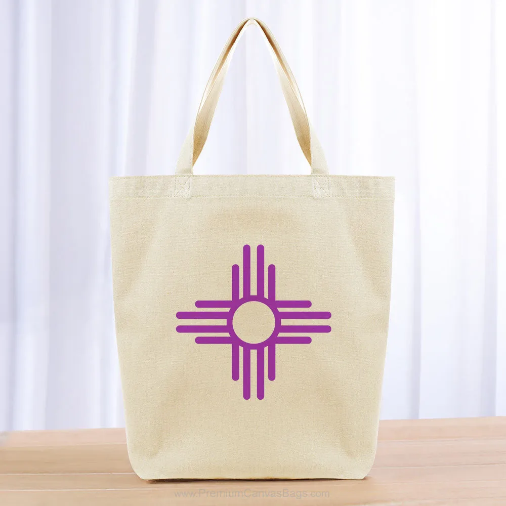 Sun Tote Bag - purple