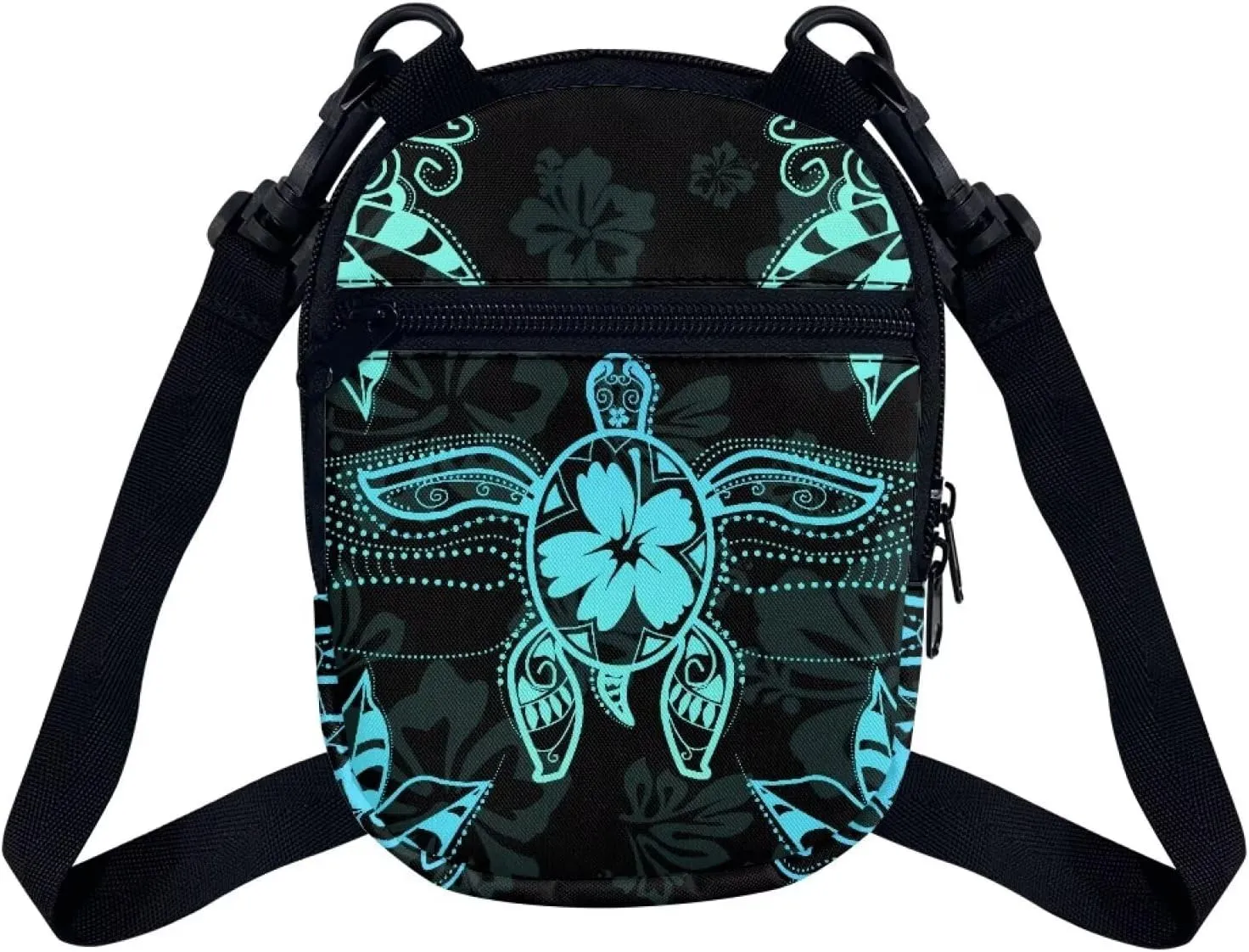 Suobstales Messenger Bag for Women Crossbody Zipper Bag with Adjustable Strap Portable Phone Purse Shoulder Handbag