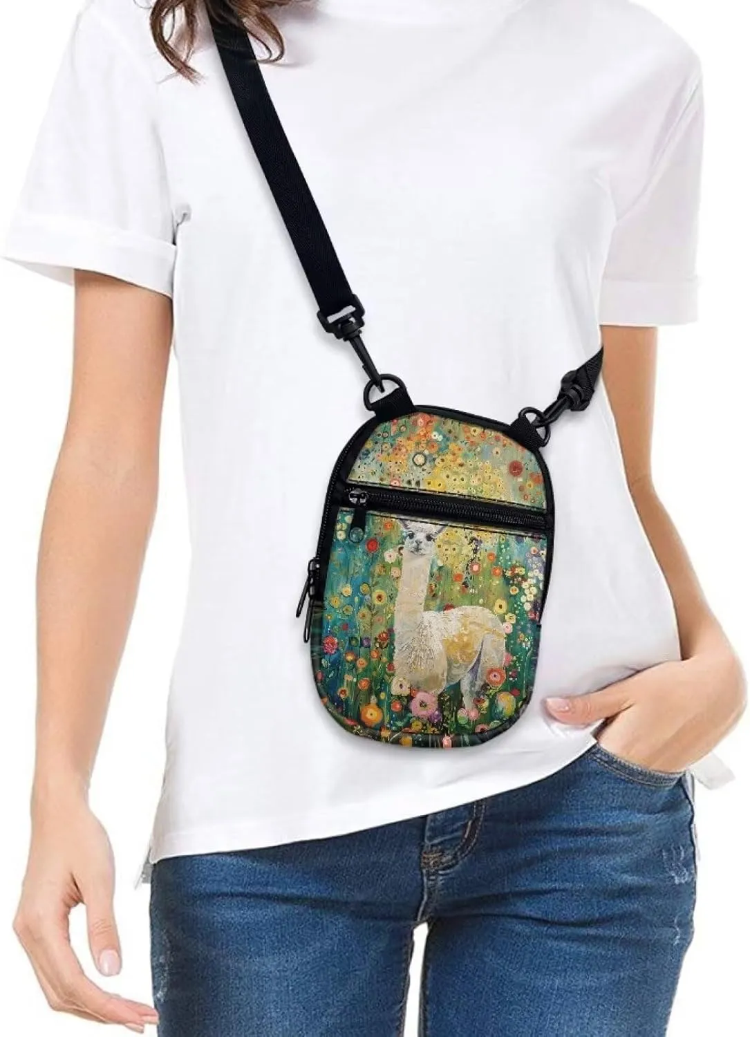 Suobstales Small Crossbody Bags for Men Casual Shoulder Bag Chest Bag Youth Messenger Bag Purses and Bags