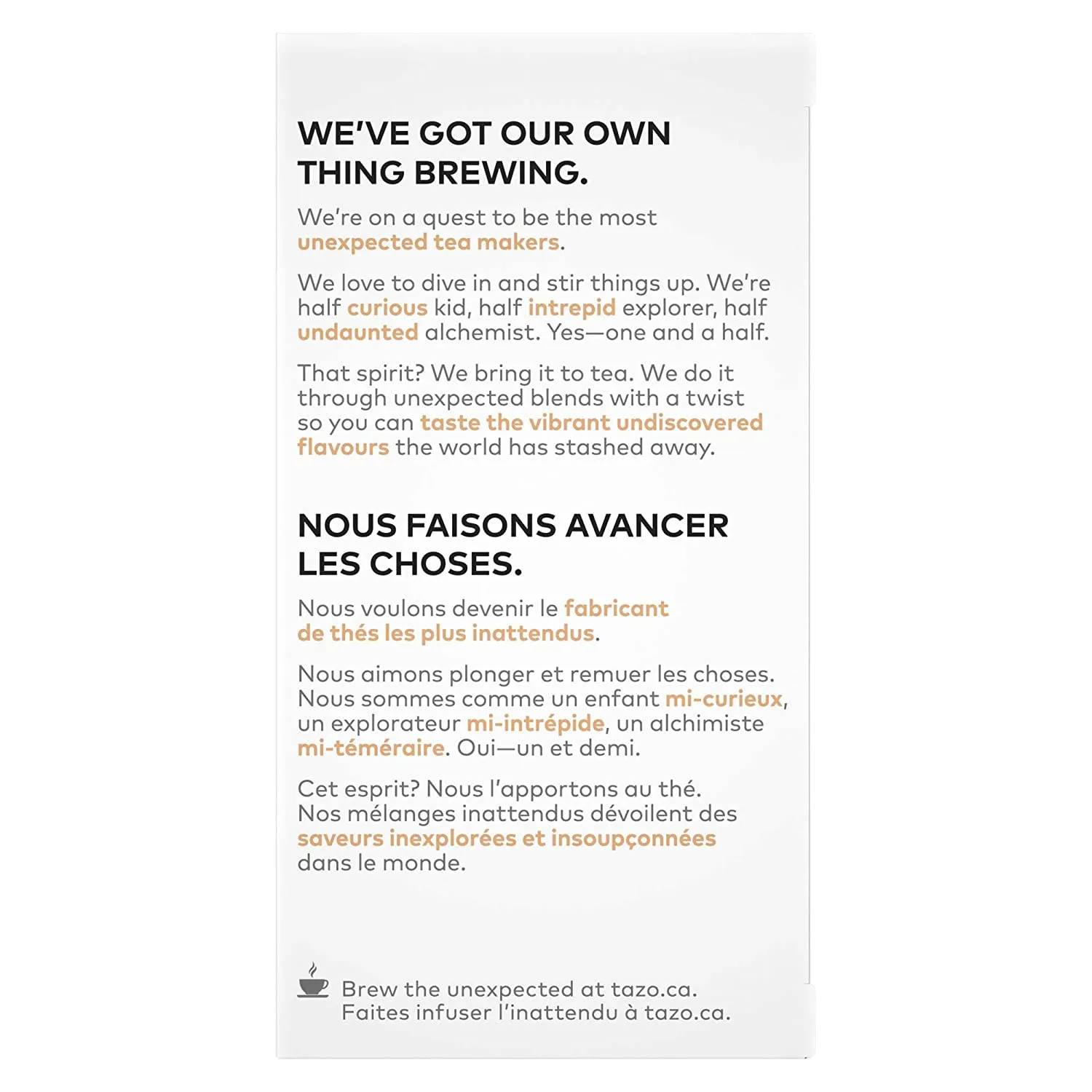 Tazo Tea Bags