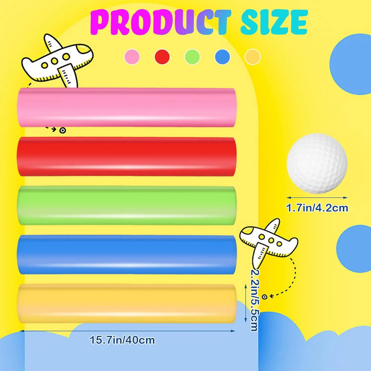 Team Building Activities Games Eamwork Group Learning Exercise Activities with Half Pipes Golf Balls Storage Bags Teamwork Kit for Adults Teens Field Day Game School Gym Outdoor Youth Sports