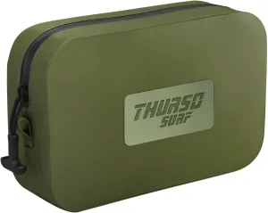 THURSO SURF Waterproof Fanny Pack Dry Bag Floating Adjustable Waist Strap Keep Your Phone and Valuables Safe/Dry SUP Accessories (Olive)