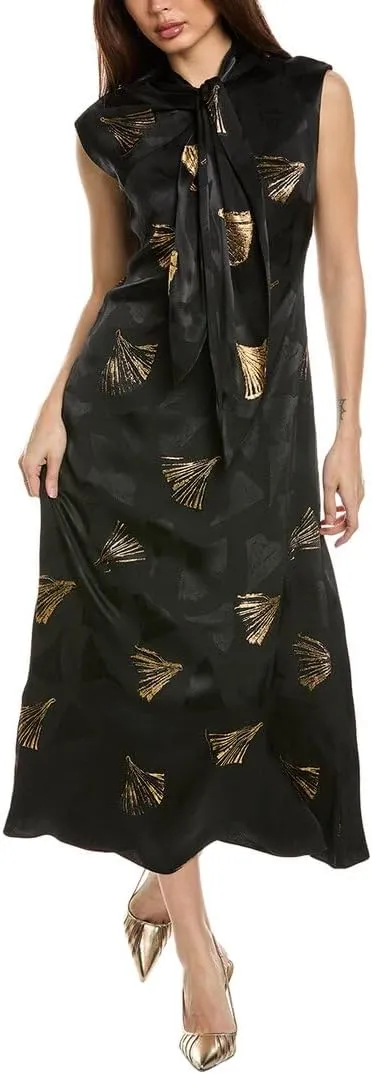 Tie Neck Dress
