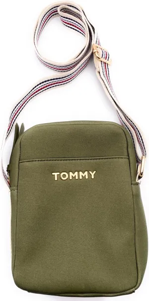 Tommy Hilfiger Camera Bag I Mobile Phone Bag I Shoulder Bag (Green)