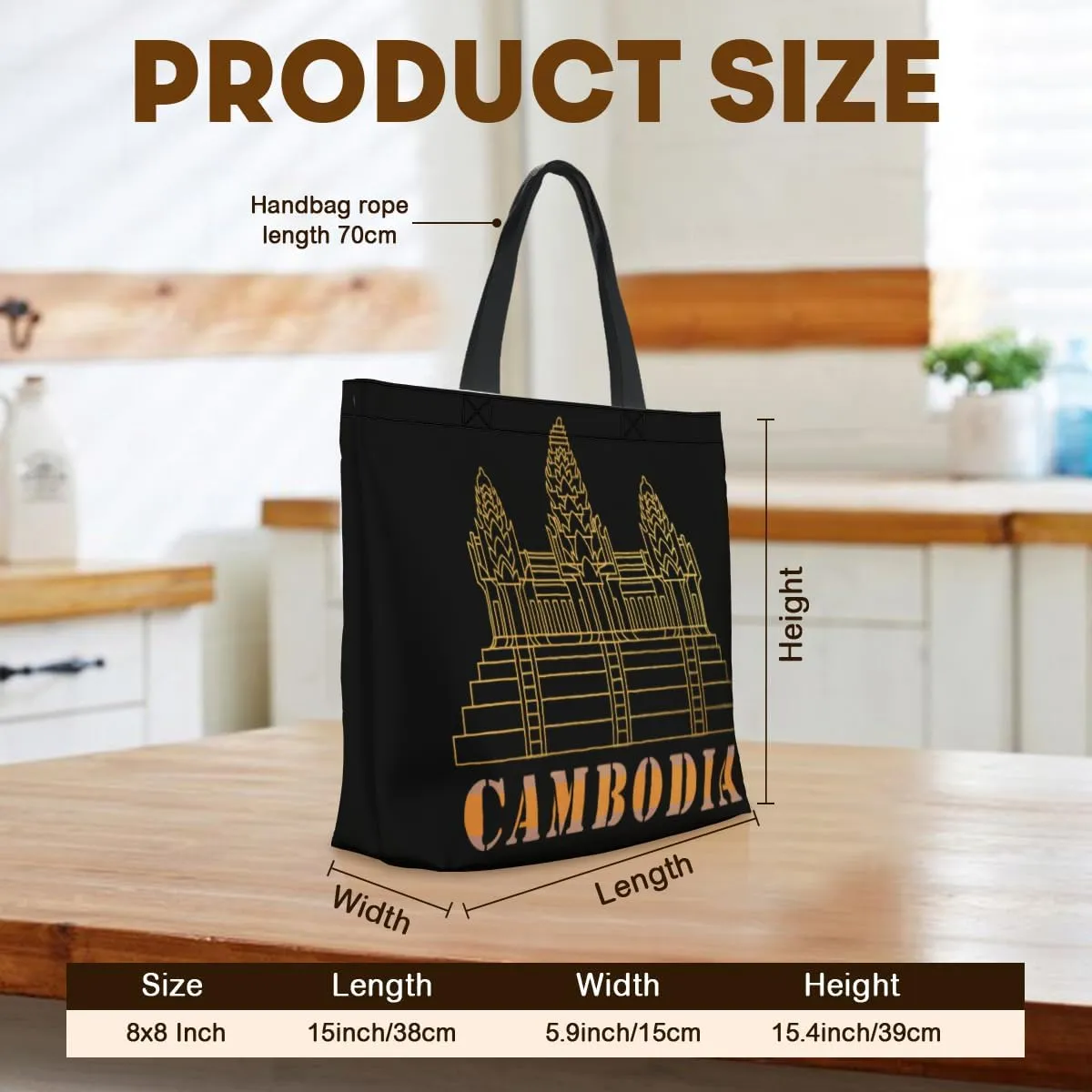 Tote Bag for Women Men Large Reusable Beach Shoulder Bags With Zipper for Gym Shopping Travel Gifts Yoga