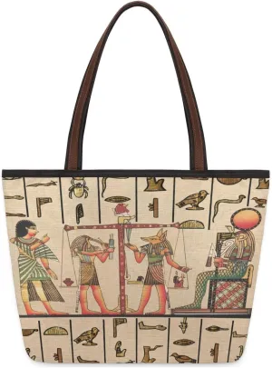 Tote Bag for Women with Zipper Large Capacity Top Handle Casual Shoulder Bag Handbag Reusable Shopping