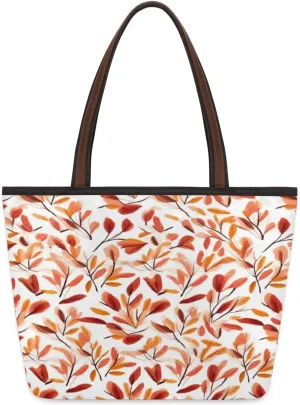 Tote Bag for Women with Zipper Large Capacity Top Handle Casual Shoulder Bag Handbag Reusable Shopping