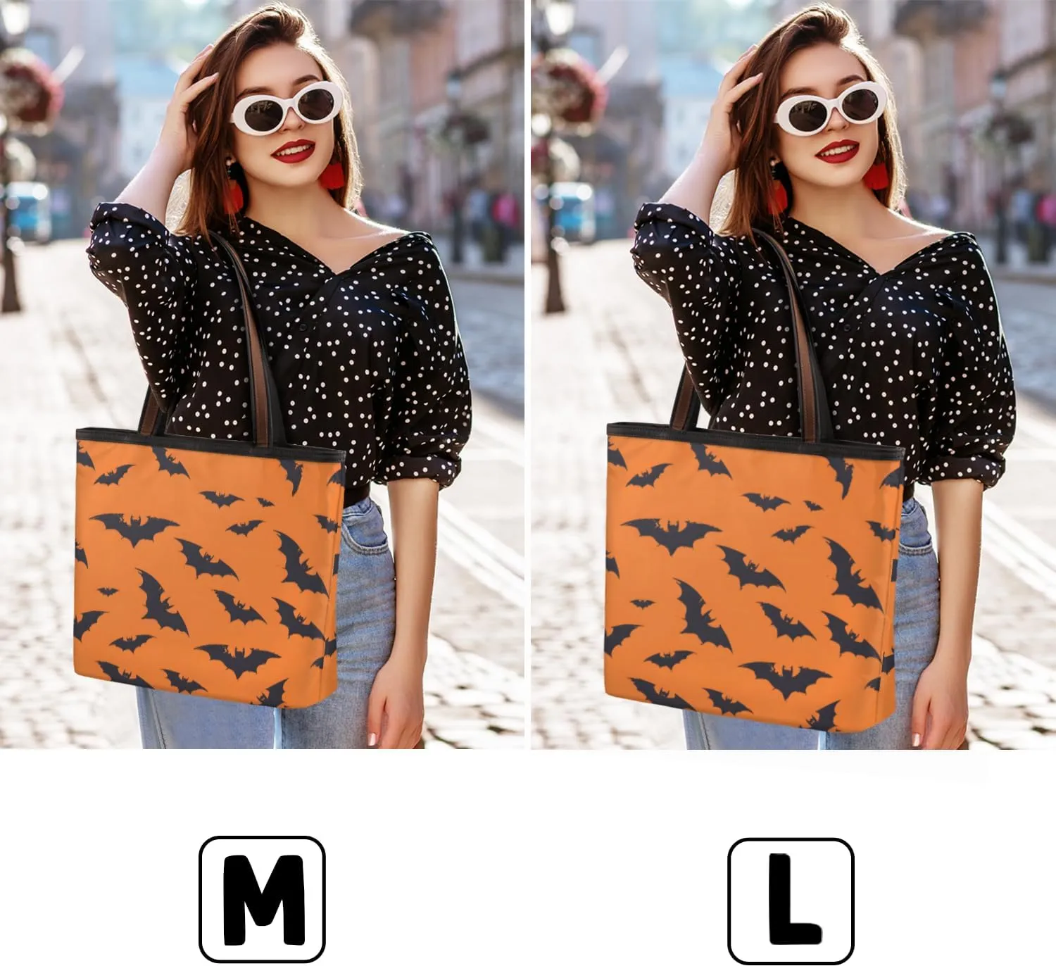 Tote Bag for Women with Zipper Large Capacity Top Handle Casual Shoulder Bag Handbag Reusable Shopping