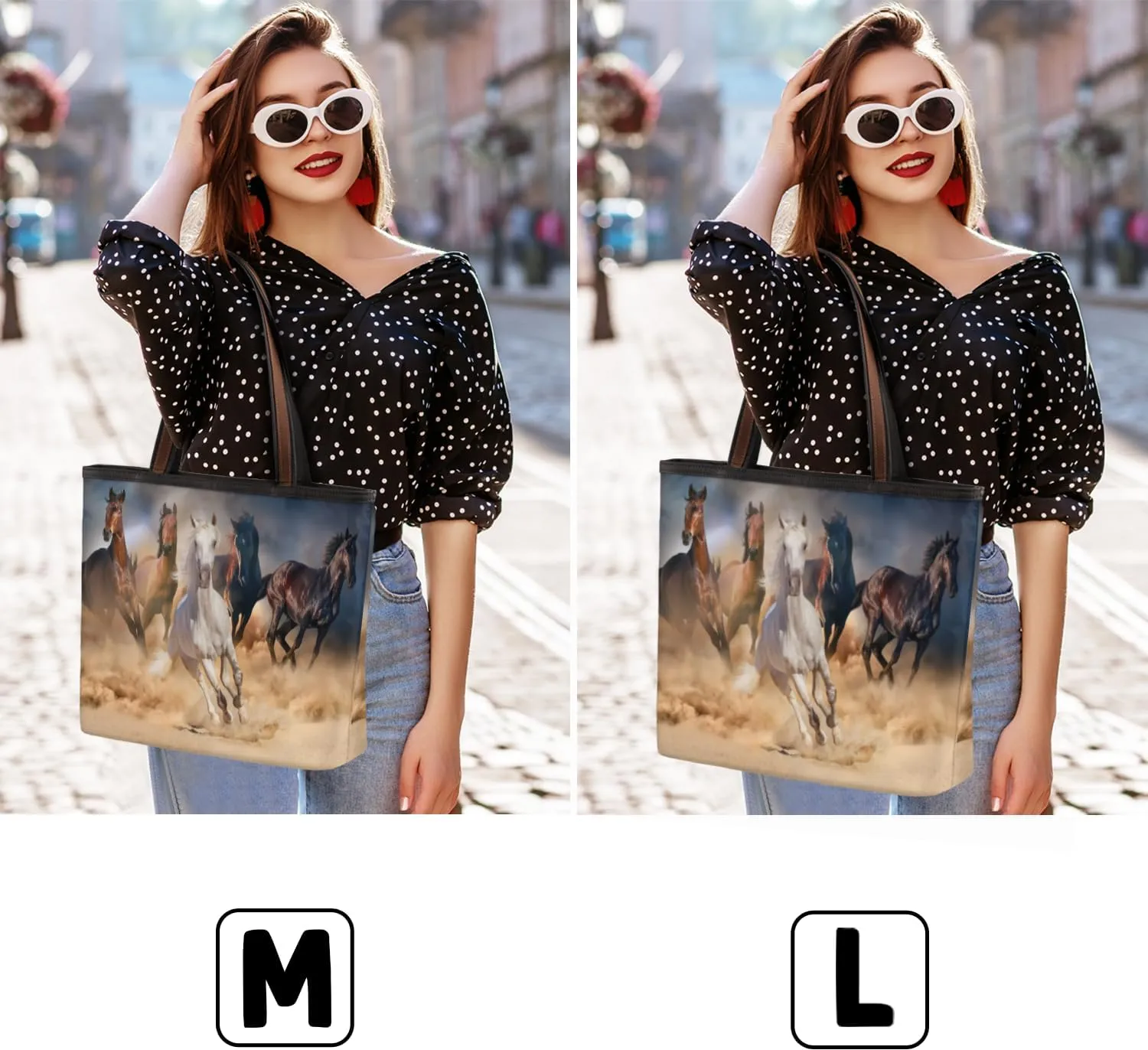 Tote Bag for Women with Zipper Large Capacity Top Handle Casual Shoulder Bag Handbag Reusable Shopping