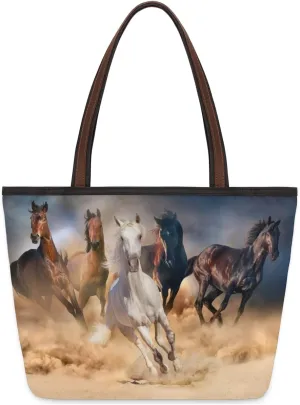 Tote Bag for Women with Zipper Large Capacity Top Handle Casual Shoulder Bag Handbag Reusable Shopping
