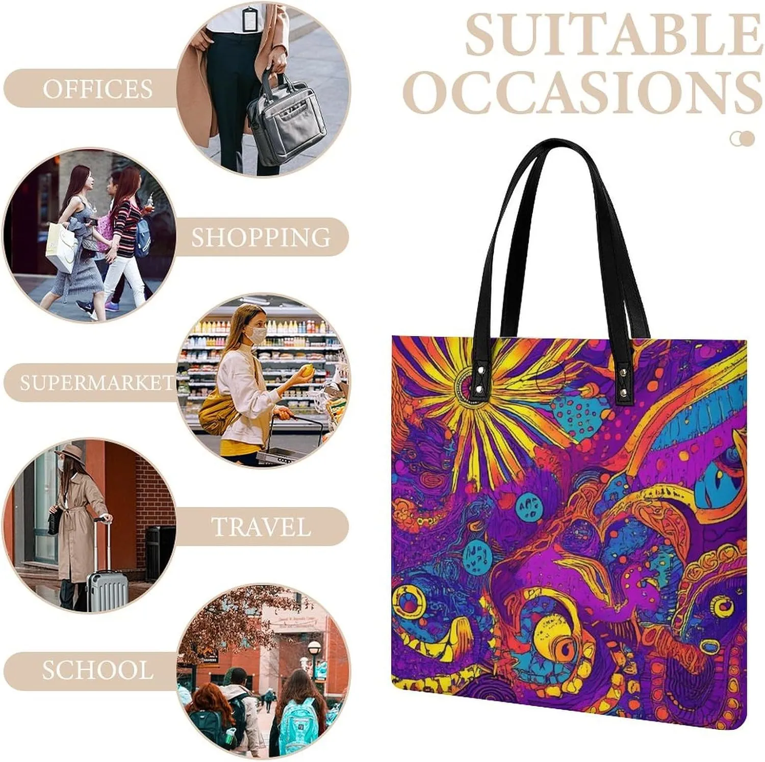 Tote Bag Women's Casual Shoulder Handbag
