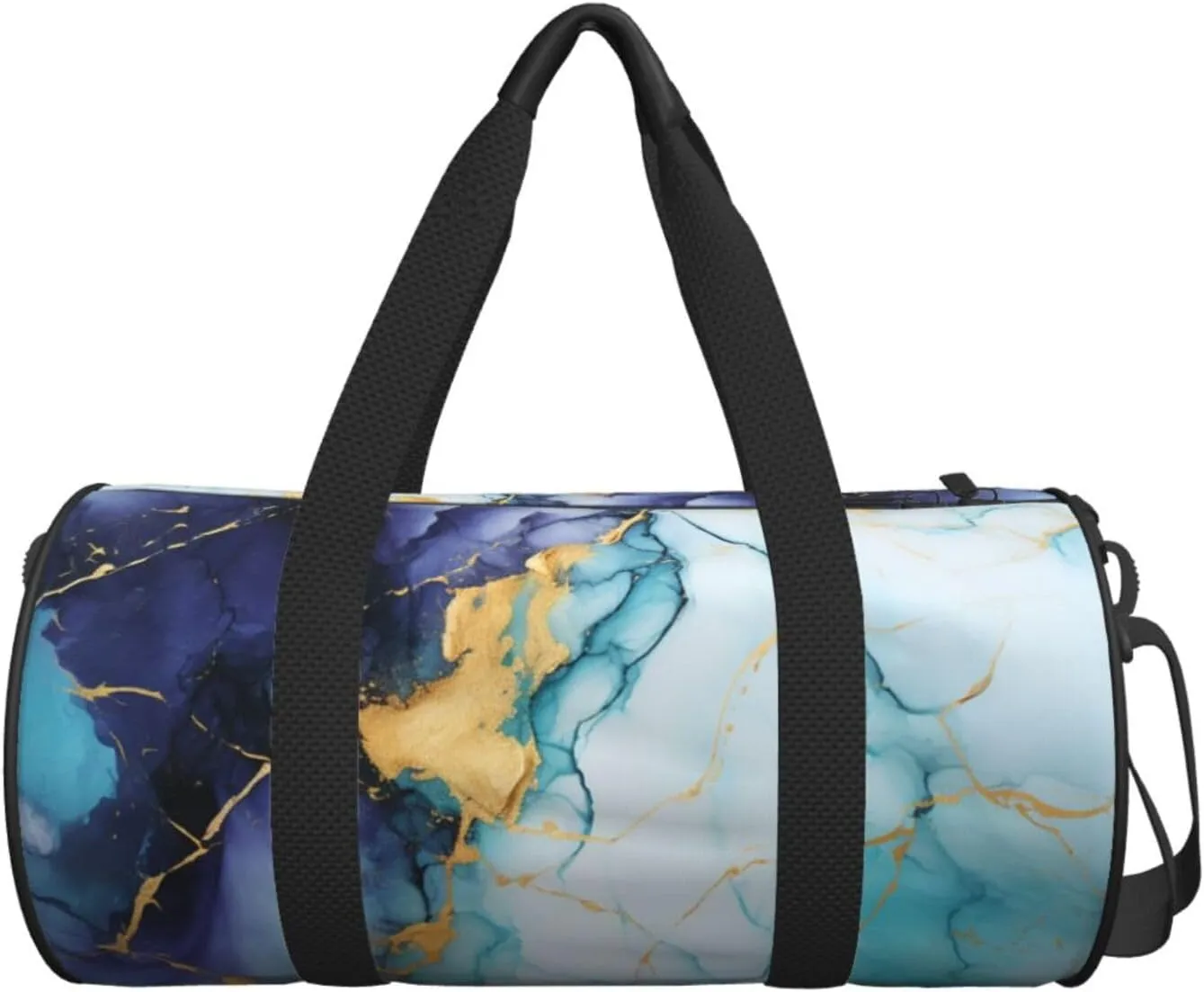 Travel Duffel Bag Marble Texture Weekender Overnight Bag For Men Women Large Capacity Sports Gym Bag Canvas Carry On Tote Bags For Travel Yoga