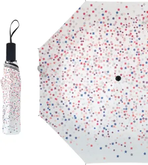 umbrella Travel Umbrella Anti-UV Umbrellas Strong Compact Umbrella,8 Reinforced Fiberglass Ribs Ergonomic Handle,for Men and Women