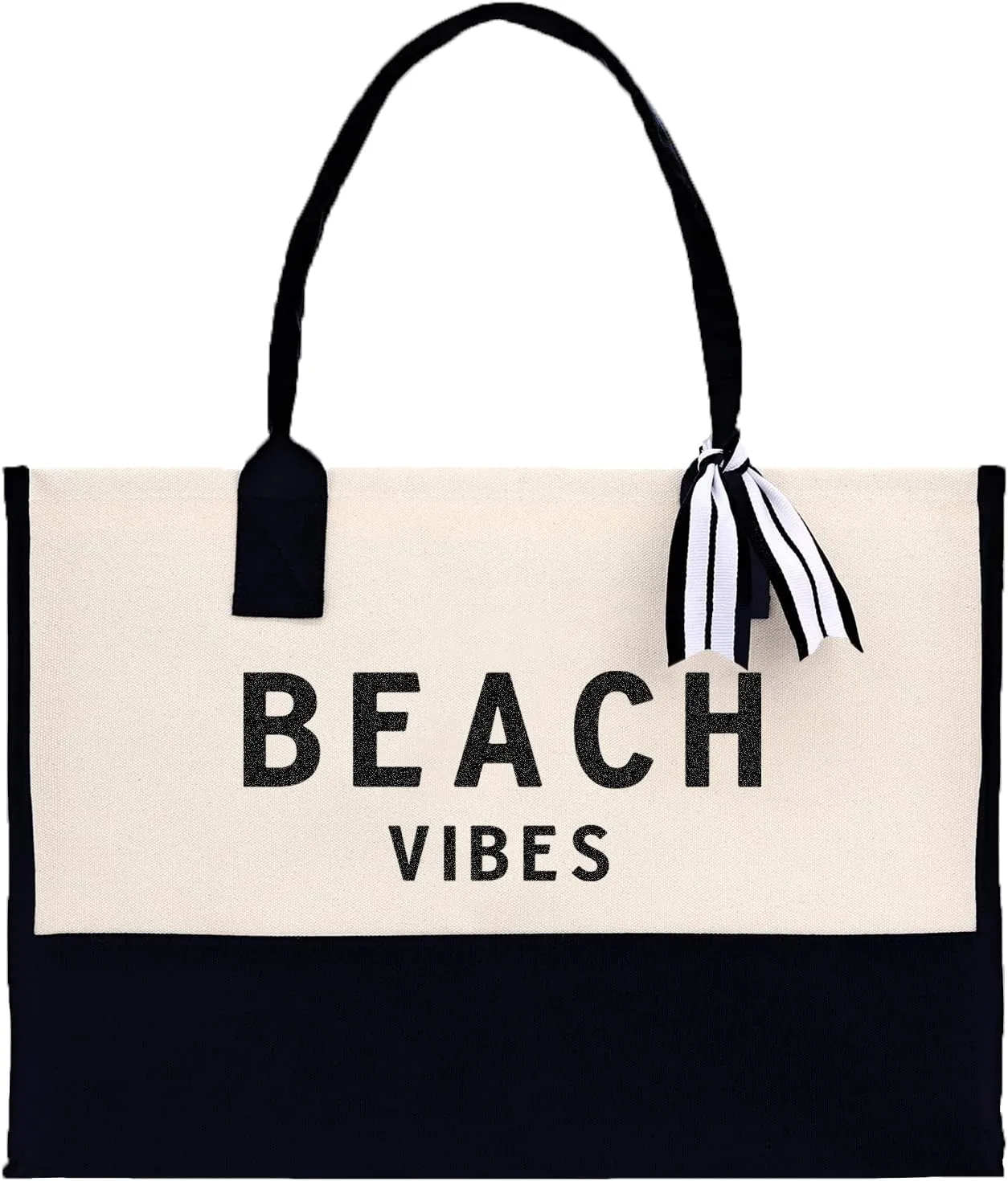 VANESSA ROSELLA Beach Tote Bag Large - Chic Tote Bag for Pool Gym Travel Cruise Picnic Road Trip