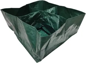 VICASKY Partial Planting Bag Large Herb Raised Garden Bed Planter Outdoor Garden Bag Bags Garden Planters Raised Beds for Gardening Garden Beds Plant Bed Plants Dark Green Polypropylene