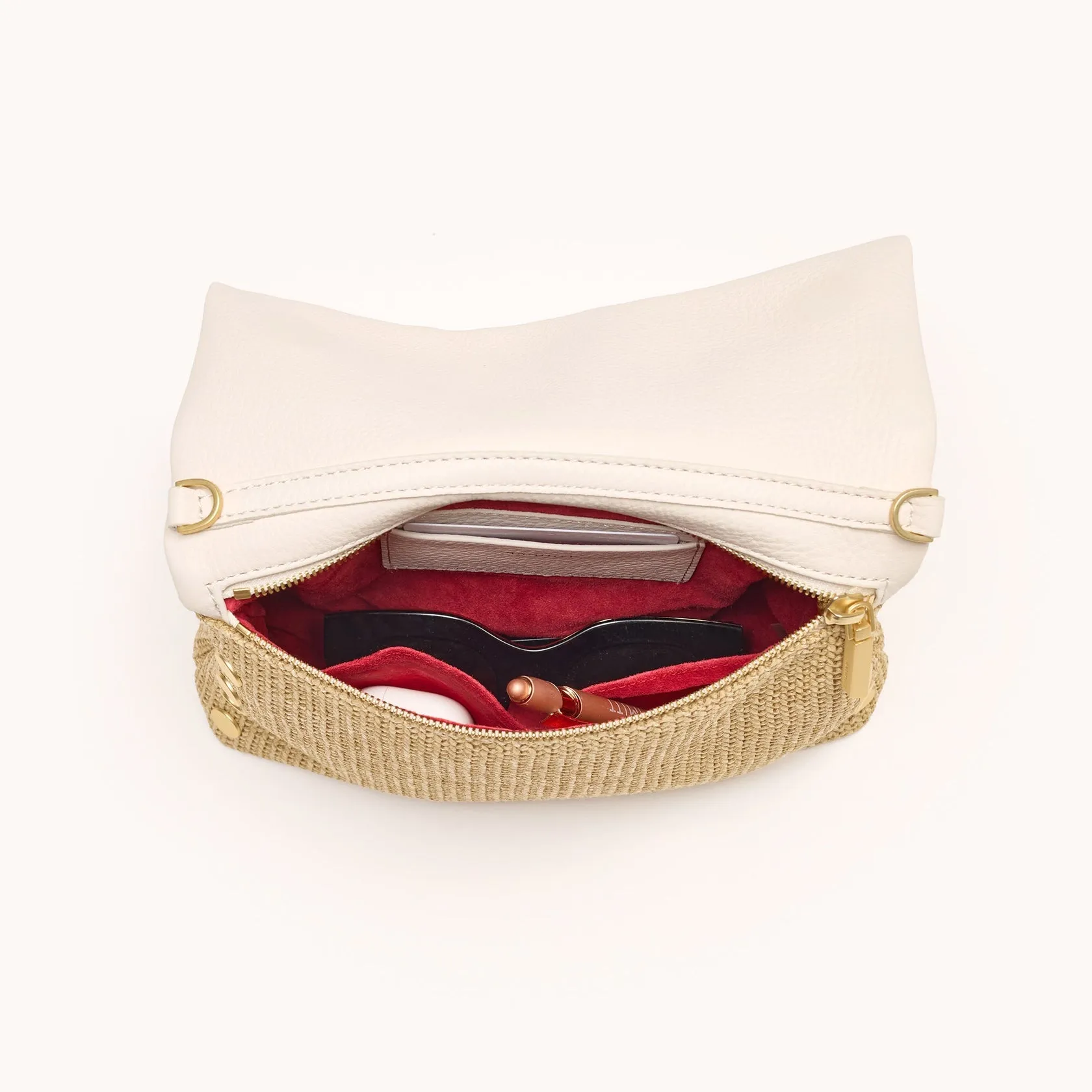 VIP Med-Calla Lilly Wht/Raffia