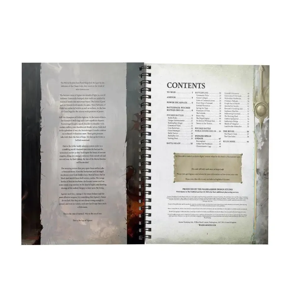 Warhammer General's Handbook: Pitched Battles 2023-24 (ENG)