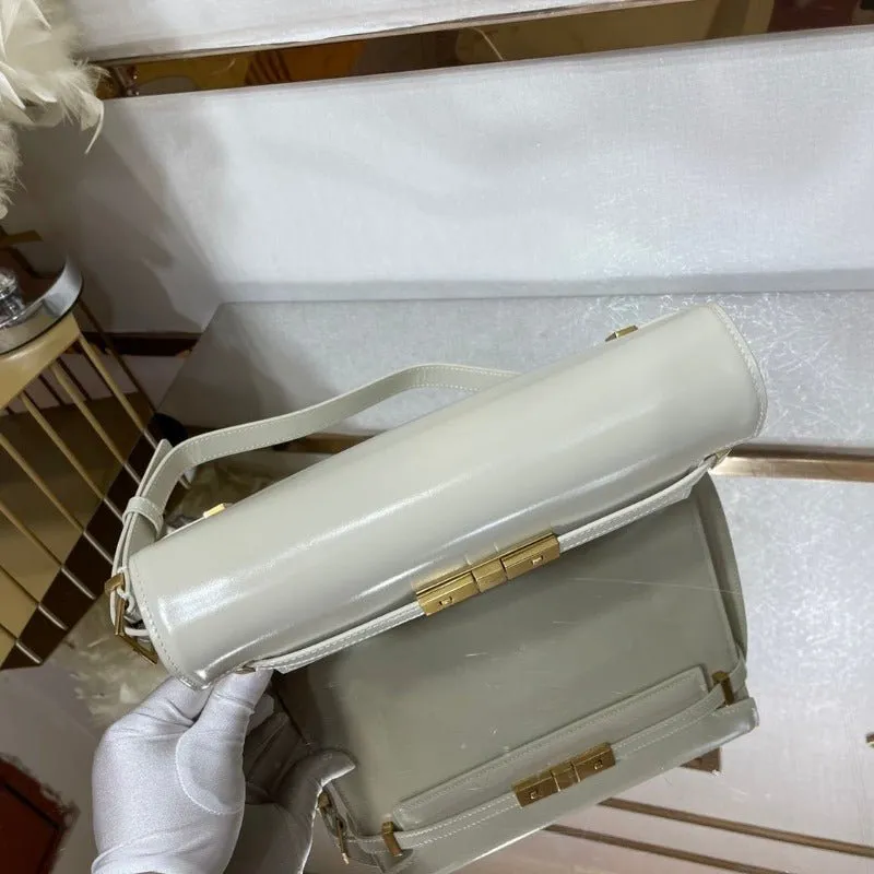 WHITE SHOULDER MANHATTAN ESMEE Customer-favorite - Boxing Day sale IN BAG BOX