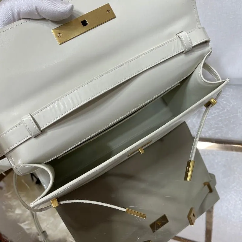 WHITE SHOULDER MANHATTAN ESMEE Customer-favorite - Boxing Day sale IN BAG BOX