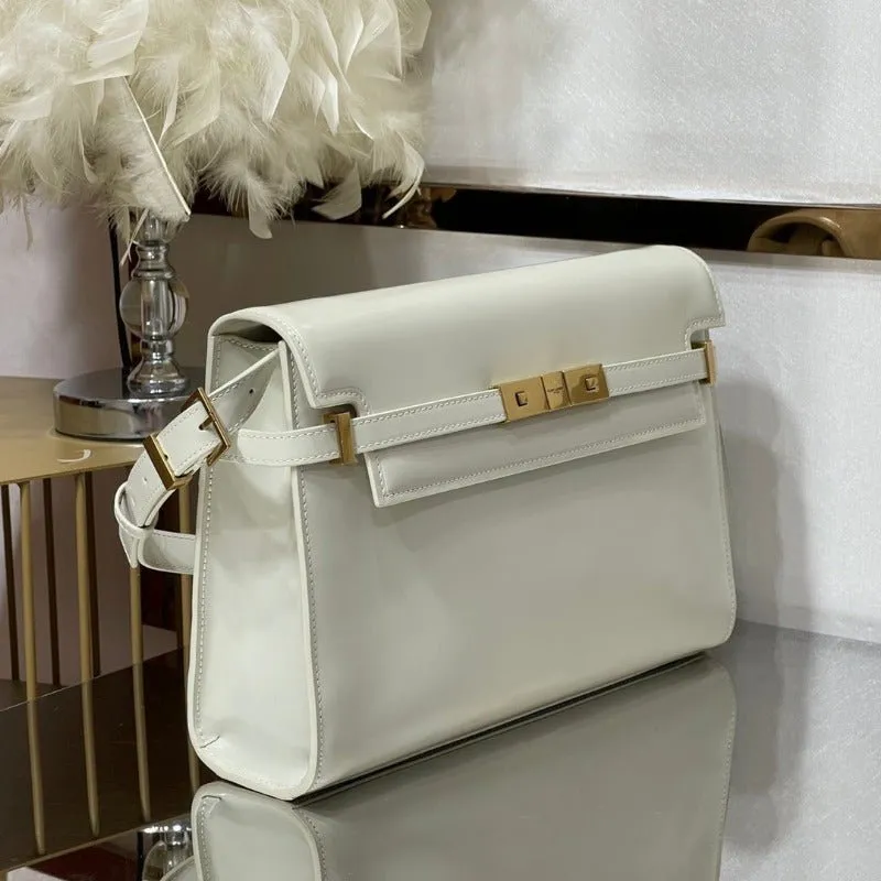 WHITE SHOULDER MANHATTAN ESMEE Customer-favorite - Boxing Day sale IN BAG BOX