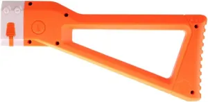 WORKER AK Style Shoulder Stock for nerf N-Strike Elite and Nerf Modulus Series Toy (Orange)