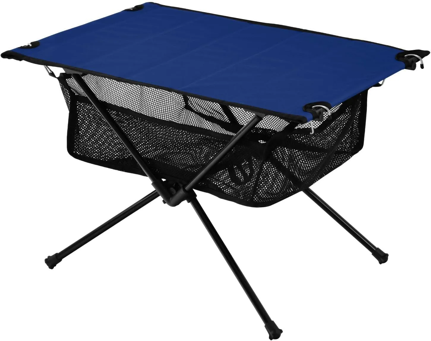 xigua Deep Blue Folding Camping Table,Portable Camp Table with Carry Bag Beach Table Folding Table for Picnic, Camp,Party,Travel4
