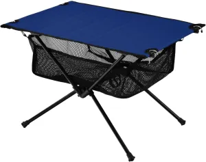 xigua Deep Blue Folding Camping Table,Portable Camp Table with Carry Bag Beach Table Folding Table for Picnic, Camp,Party,Travel4