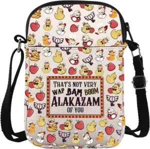 ZJXHPO Hotel Inspired Cross Body Bag-Messenger - Morningstar Carry On Anime Duck Shoulder Bag