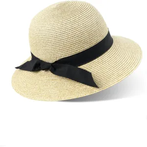 Zylioo Oversize XXL Womens Straw Sun Hat,Wide Brim Extra Large Beach Hats,UPF 50  Floppy Summer Hat for Big Heads